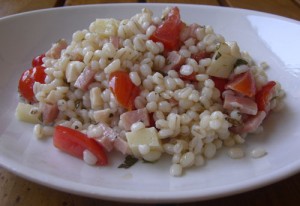 Fresca insalata di orzo