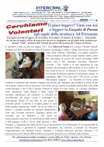 depliant volontari gazzetta