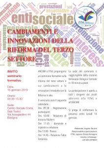 Formazione riforma terzo settore 180116