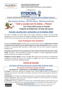 TUTTI A SCUOLA CON LO ZAINO2022