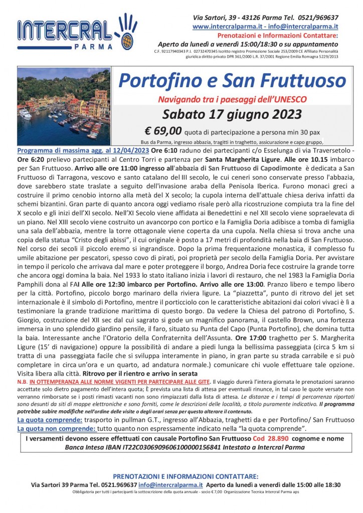 Portofino San fruttuoso GIU 2023