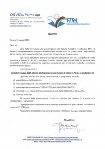 INVITO PRESENTAZIONE CIRCOLO FITEL PR MAG23