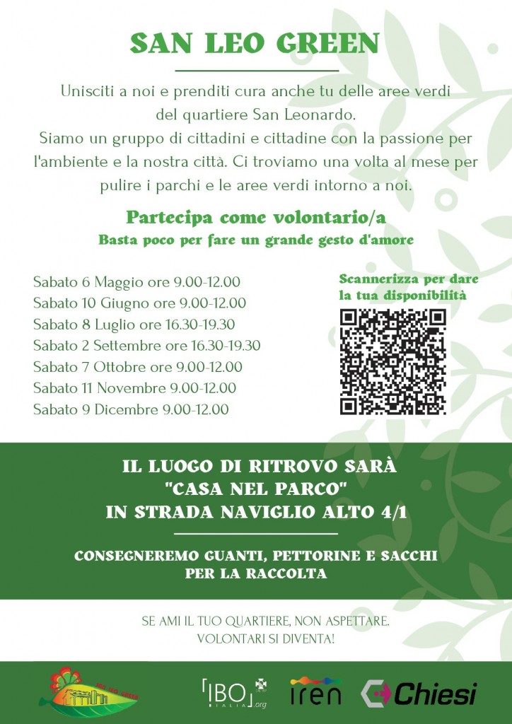 Locandina SAN LEO GREEN 2023
