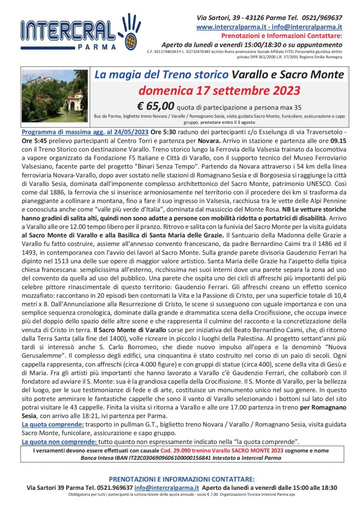 trenino di varallo e sacro monte 17092023