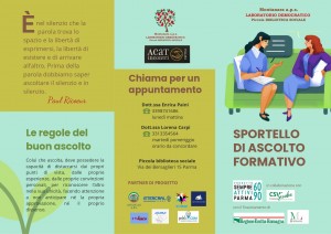 SPORTELLO ASCOLTO FORMATIVO DA SET23 1