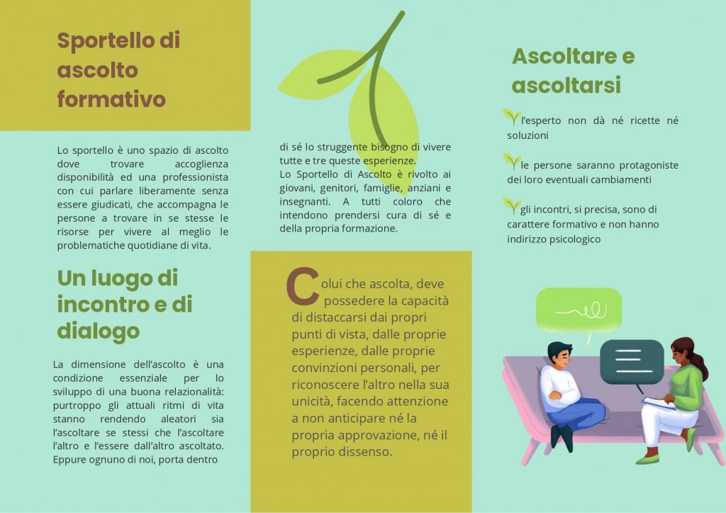 SPORTELLO ASCOLTO FORMATIVO DA SET23 2