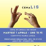 Cena in lingua dei segni