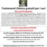 Shiatsu – trattamenti gratuiti