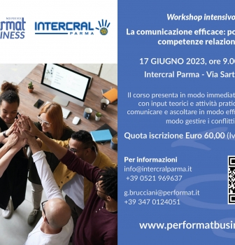 Workshop intensivo: La comunicazione efficace