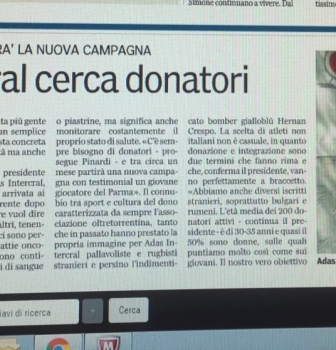 ADAS INTERCRAL CERCA DONATORI
