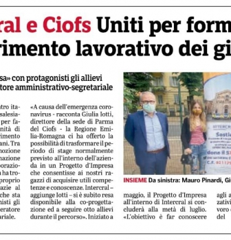 CIOFS E INTERCRAL PARMA – Collaborazione per l’avvio al lavoro