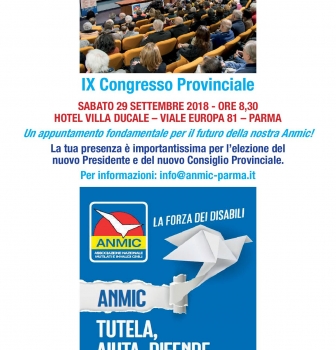 IX Congresso provinciale ANMIC