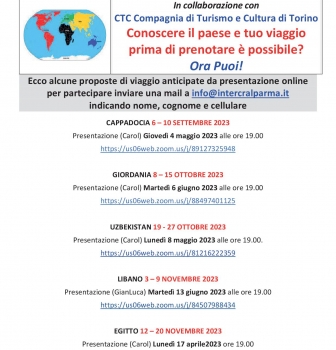 Conoscere prima della partenza i luoghi del tuo viaggio?