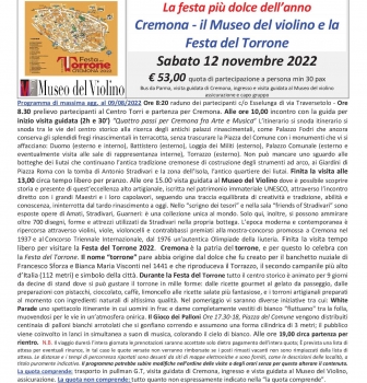 Cremona – Museo del violino e festa del torrone