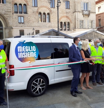 BENVENUTO AL NUOVO MEZZO: CADDY METANO