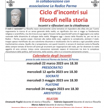 I filosofi nella storia – incontri