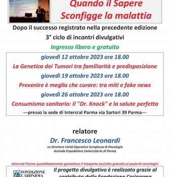 Quando il sapere sconfigge la malattia