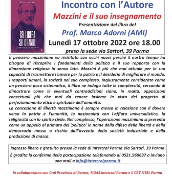 Incontro con l’autore – Mazzini