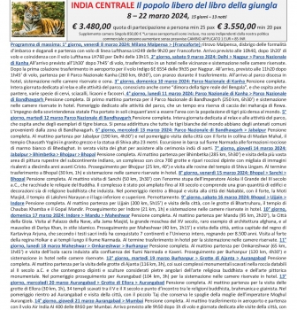 India Centrale – Il popolo libero del libro della giungla