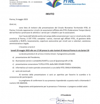 Presentazione circolo