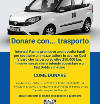 Donare..con trasporto – Raccolta Munus Onlus