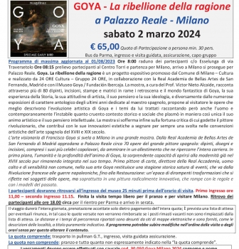 Milano, Palazzo Reale: GOYA