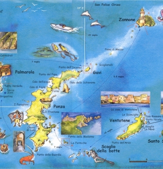 Arcipelago Pontino – i colori più brillanti