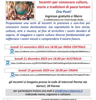 Incontri per conoscere…paesi lontani