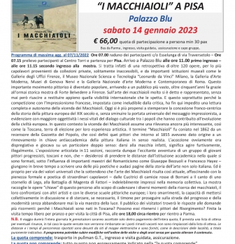 Pisa – Palazzo Blu “I macchiaioli”