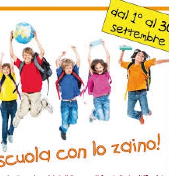Tutti a scuola con lo zaino pieno