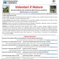 VOLONTARI PER NATURA – Giornate dedicate alla raccolta rifiuti