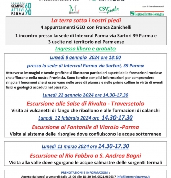 Incontri informativi – La terra sotto i nostri piedi